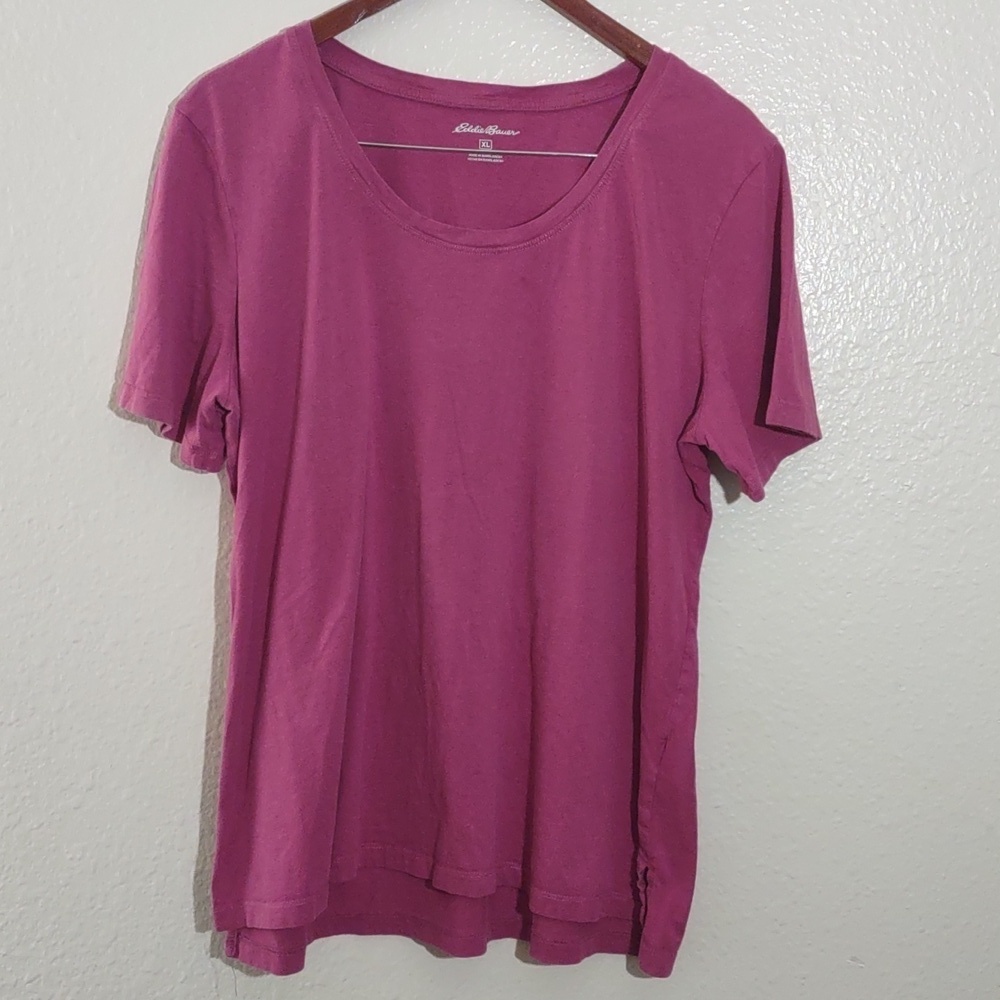USED EDDIE BAUER SIZE XL COLOR PURPLE LIGHT WEIGHT